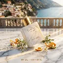 Firefly_Gemini Flash_High-end poster image of Rayhaan Italia perfume bottle lying diagonally on luxurious 962975.webp