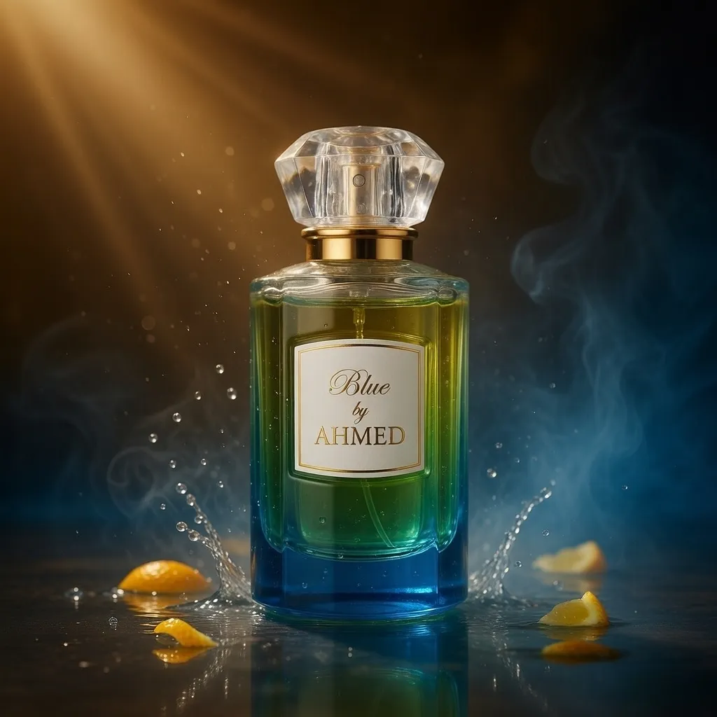 Ahmed al Maghribi Blue by Ahmed